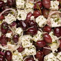 Fetta and Kalamata Olives