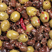 Chilli Garlic Pitted Olive Mix