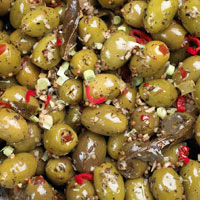 Thai Style Chilli Lemongrass Olives